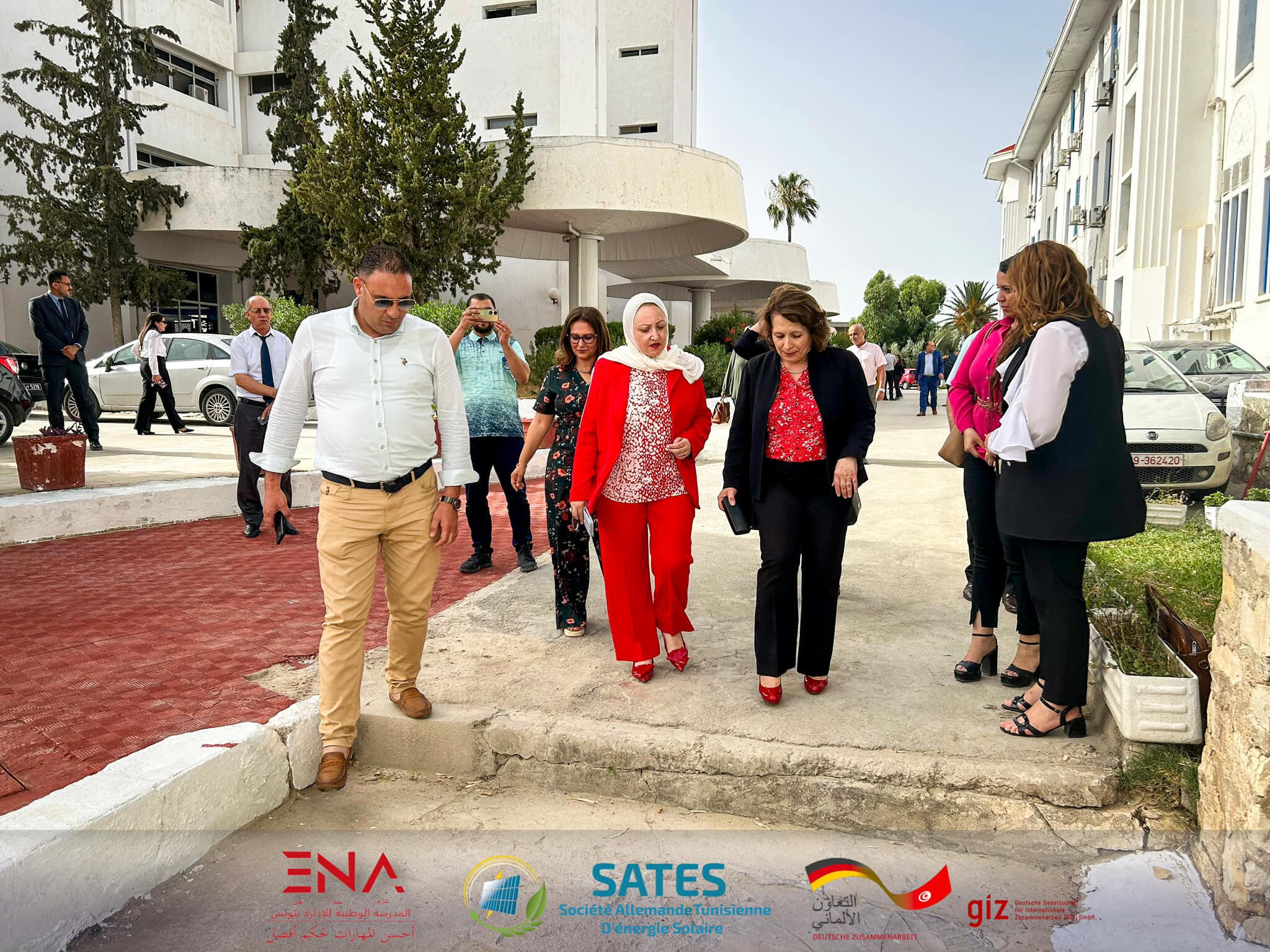 Inauguration d'une centrale photovoltaïque de 42,9 kWc