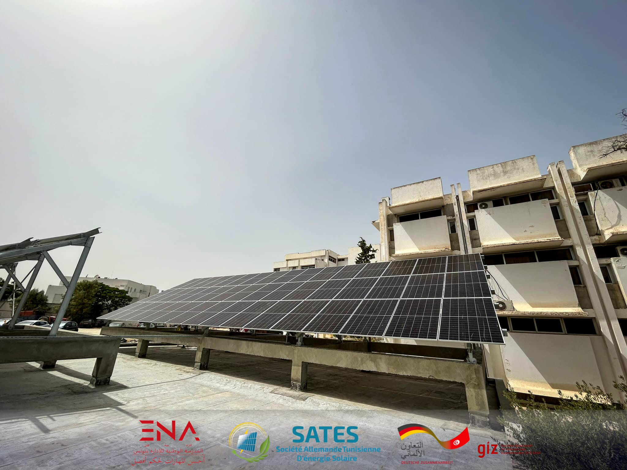 Inauguration d'une centrale photovoltaïque de 42,9 kWc