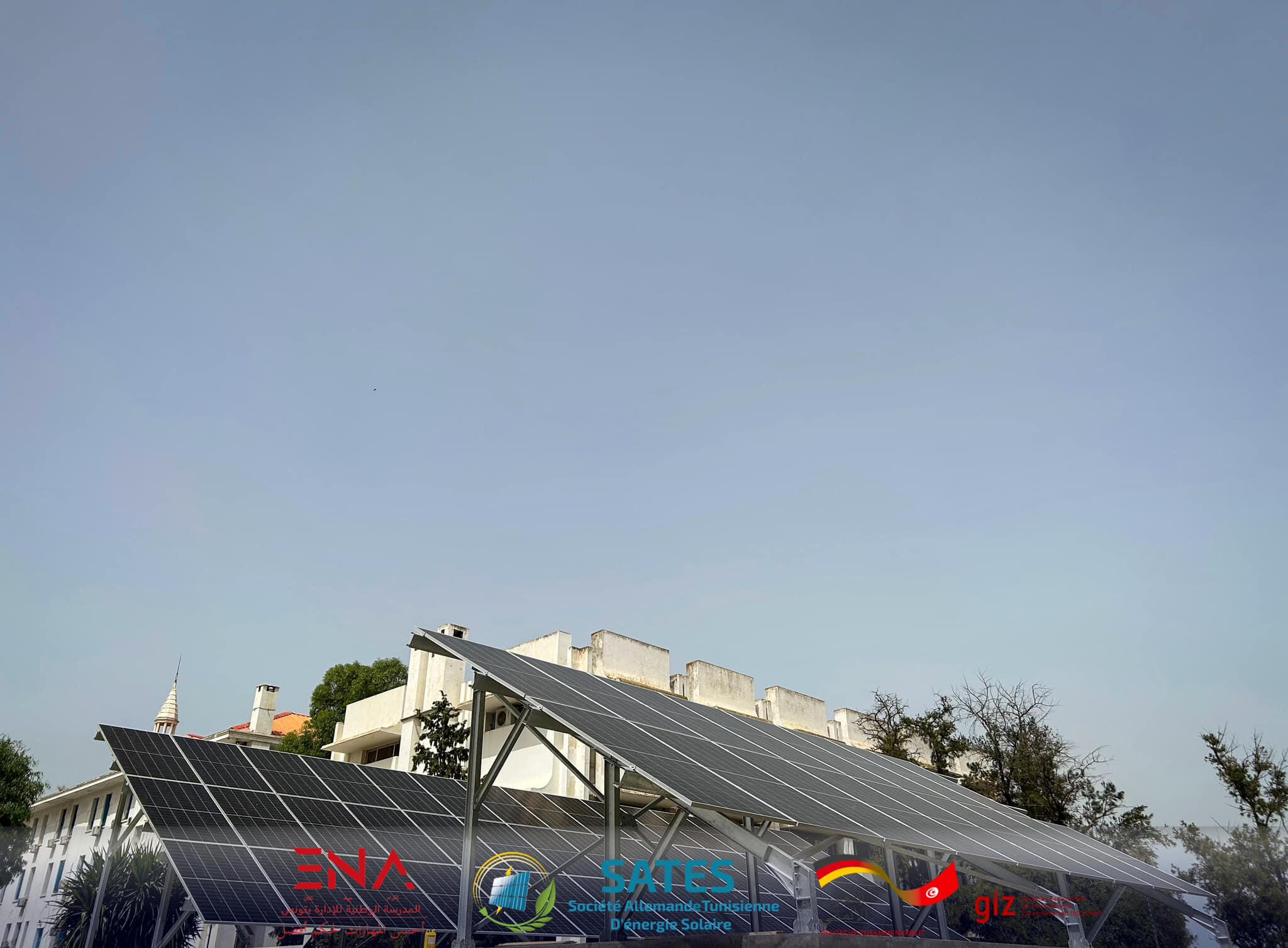 Inauguration d'une centrale photovoltaïque de 42,9 kWc