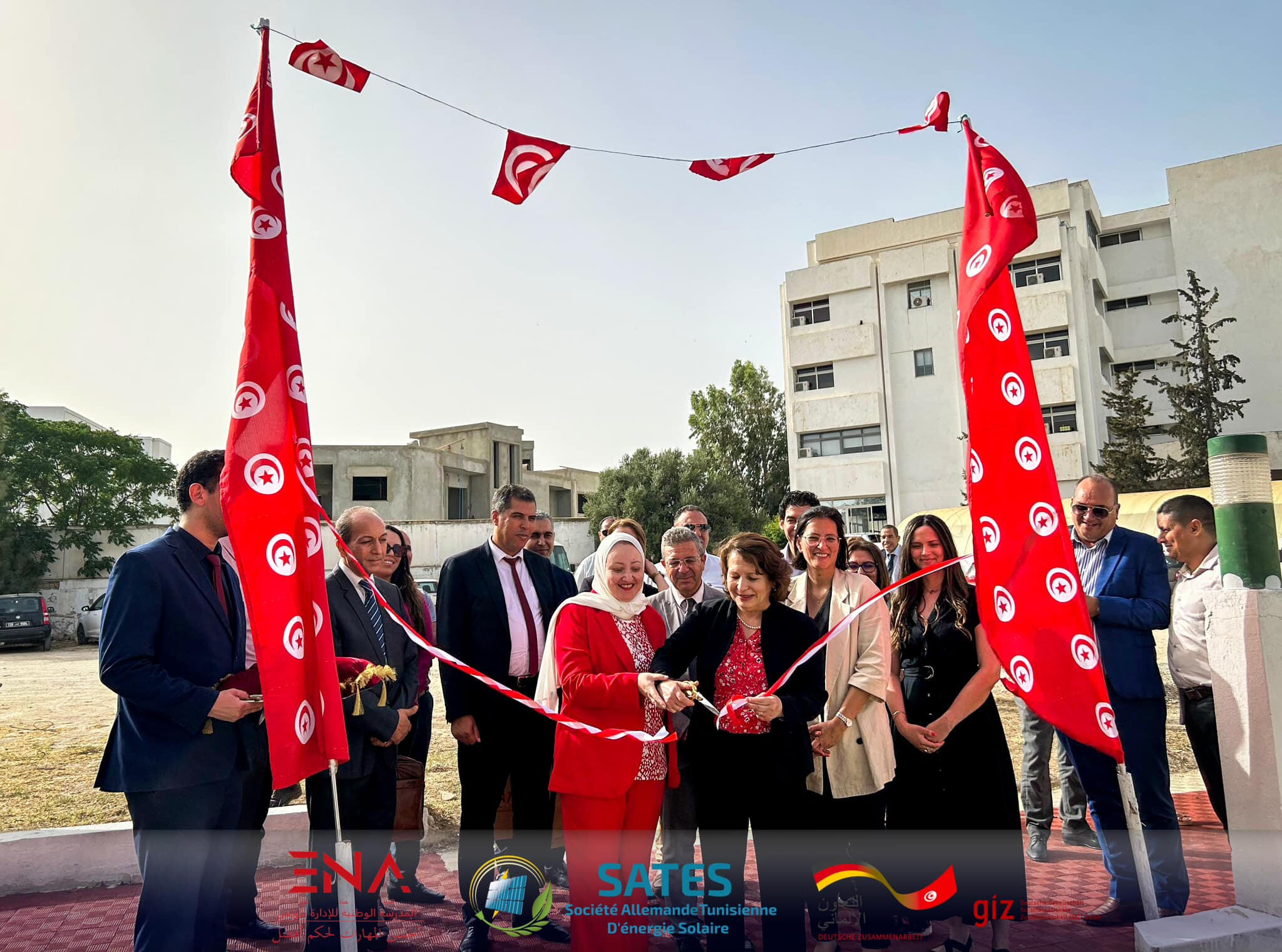 Inauguration d'une centrale photovoltaïque de 42,9 kWc