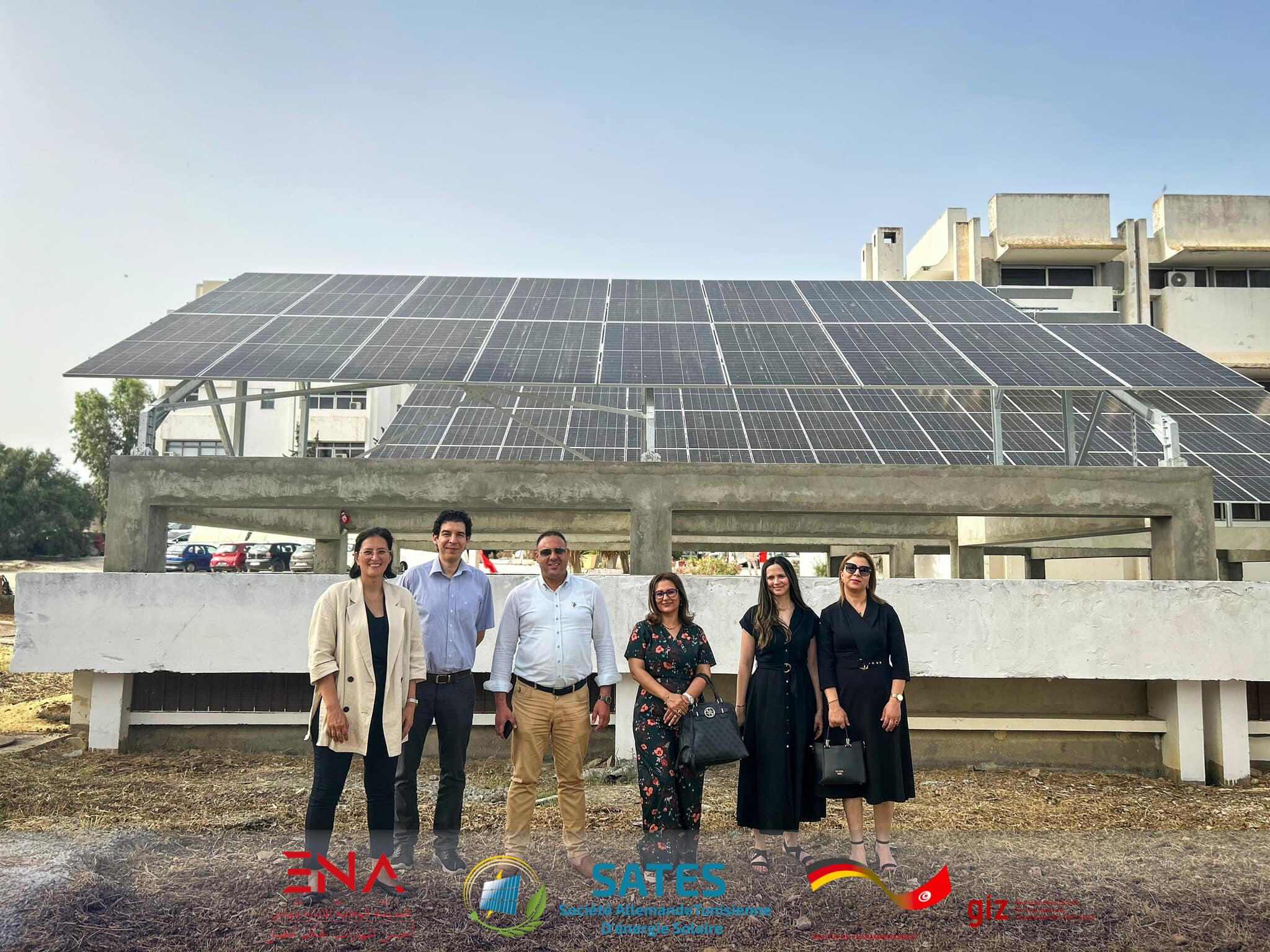Inauguration d'une centrale photovoltaïque de 42,9 kWc